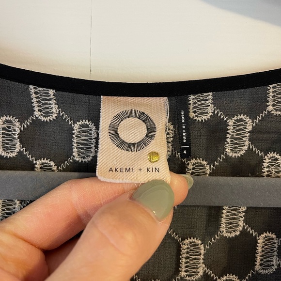 Anthropologie Brooke Eyelet Swing Dress - Picture 4 of 6